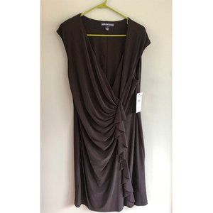 American Living black cap sleeve dress